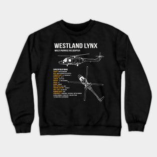 British Army Lynx Helicopter Crewneck Sweatshirt